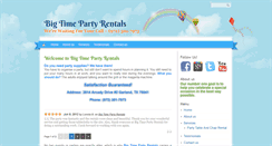 Desktop Screenshot of bigpartiesrental.com